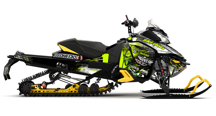 Heath Frisby Backlash Ski-Doo REV-XS Sled Wrap