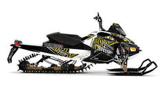 Heath Frisby Zebra Ski-Doo REV-XP Sled Wrap