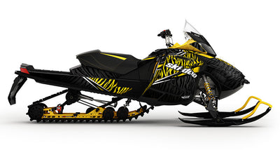 Frisby Zebra Ski-Doo REV-XR Sled Wrap