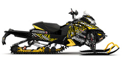 Heath Frisby Zebra Ski-Doo REV-XS Sled Wrap