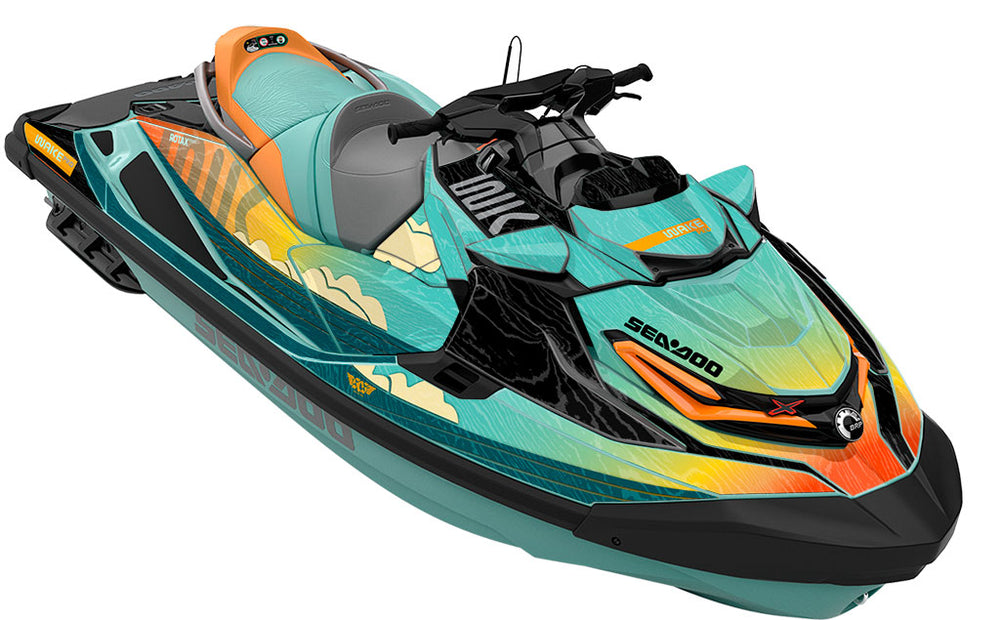 Golden Hour Full Sea-Doo RXT Graphics