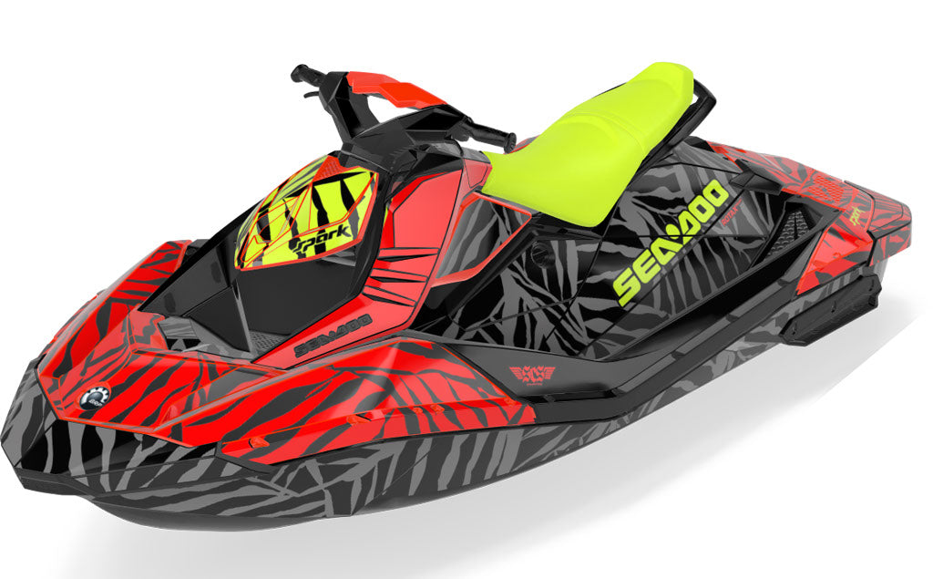 Hangten Sea-Doo Spark Graphics Black Manta Premium Coverage