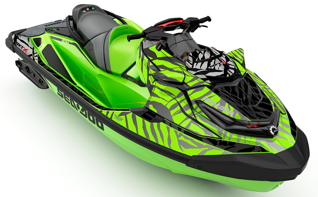 Hang Ten Green Grey Sea-Doo RXT Graphics