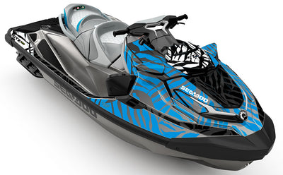 Hang Ten Blue White Sea-Doo GTX Graphics