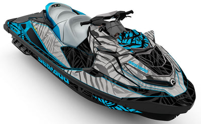 Hang Ten Blue White Sea-Doo GTX Graphics