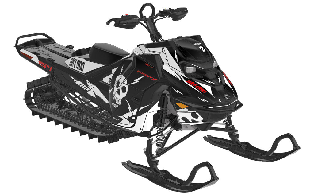 Hi-Fi Ski-Doo REV Gen5 Mountain White Black Full Coverage