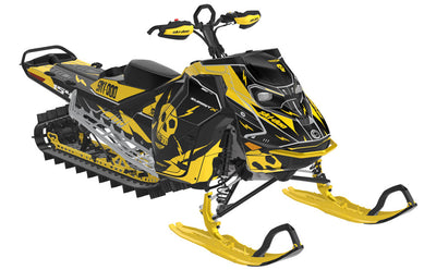 Hi-Fi Ski-Doo REV Gen5 Mountain Black VintageYellow Premium Coverage