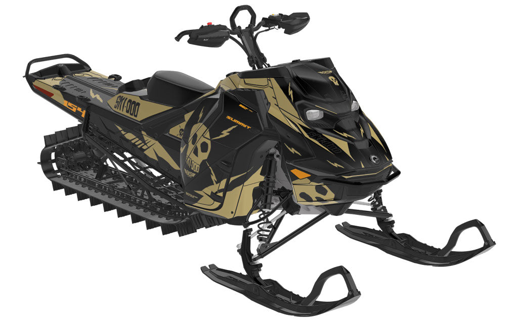 Hi-Fi Ski-Doo REV Gen5 Mountain Black Gold Premium Coverage