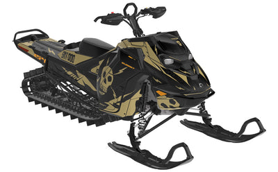 Hi-Fi Ski-Doo REV Gen5 Mountain Black Gold Premium Coverage
