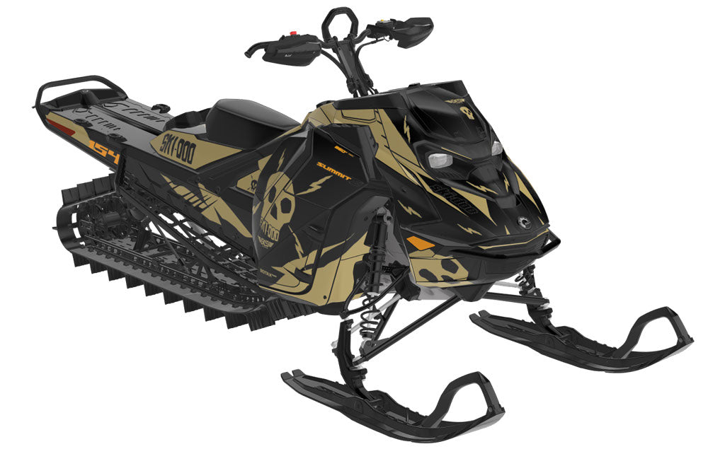 Hi-Fi Ski-Doo REV Gen5 Mountain Black Gold Full Coverage