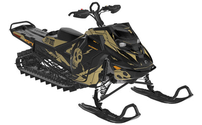 Hi-Fi Ski-Doo REV Gen5 Mountain Black Gold Full Coverage