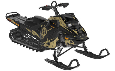 Hi-Fi Ski-Doo REV Gen5 Mountain Black Gold Partial Coverage