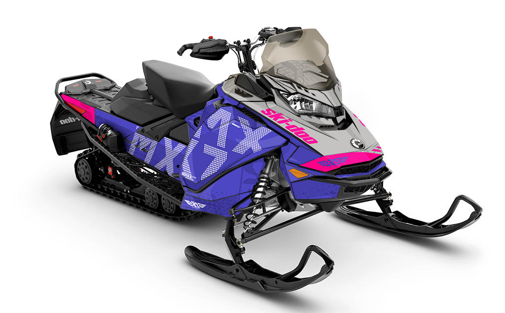 Highmark Black Yellow Ski-Doo REV Gen4 MXZ Full Coverage Sled Wrap