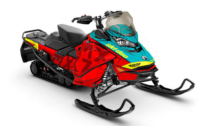 Highmark Army Gold Ski-Doo REV Gen4 MXZ Full Coverage Sled Wrap