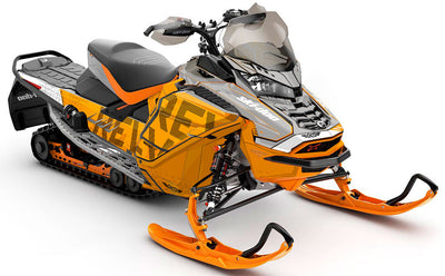 Highmark Red Blue Ski-Doo REV Gen4 Wide Full Coverage Sled Wrap