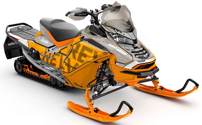 Highmark Red Blue Ski-Doo REV Gen4 Wide Partial Coverage Sled Wrap