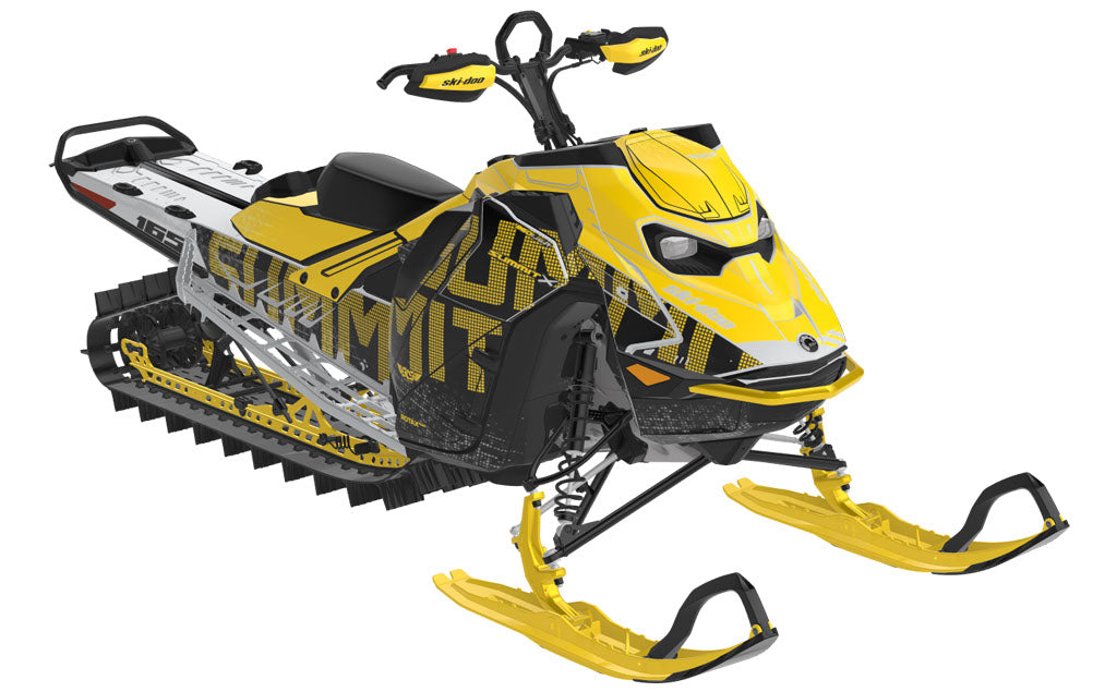 Highmark Ski-Doo REV Gen5 Mountain VintageYellow Black Full Coverage
