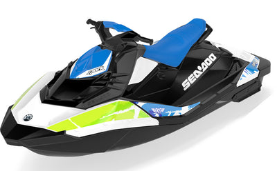 Hurricane Sea-Doo Spark Graphics Octane White Max Coverage