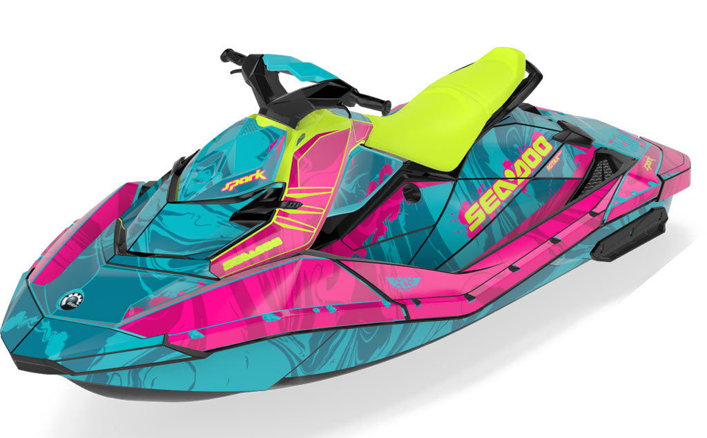 Juice Sea-Doo Spark Graphics Reef Pink Less Coverage