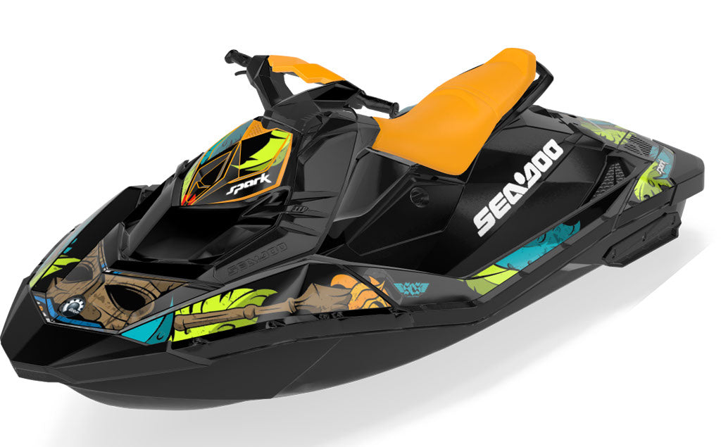 Kahuna Sea-Doo Spark Graphics Reef Manta Full Coverage