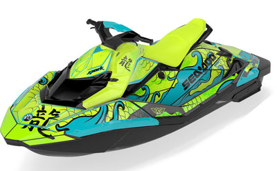 Kanji Sea-Doo Spark Graphics Manta Reef Full Coverage