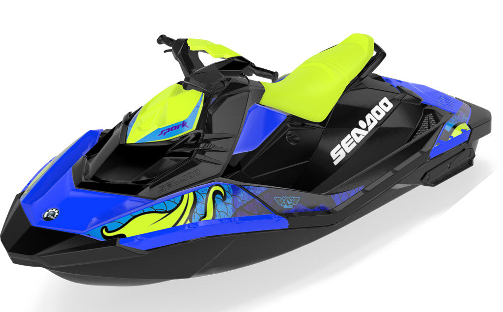 Kanji Sea-Doo Spark Graphics Reef Manta Max Coverage