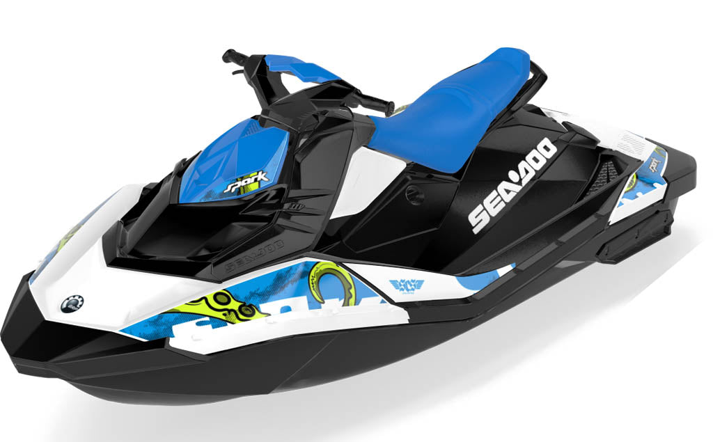 Kraken Sea-Doo Spark Graphics Octane Manta Less Coverage