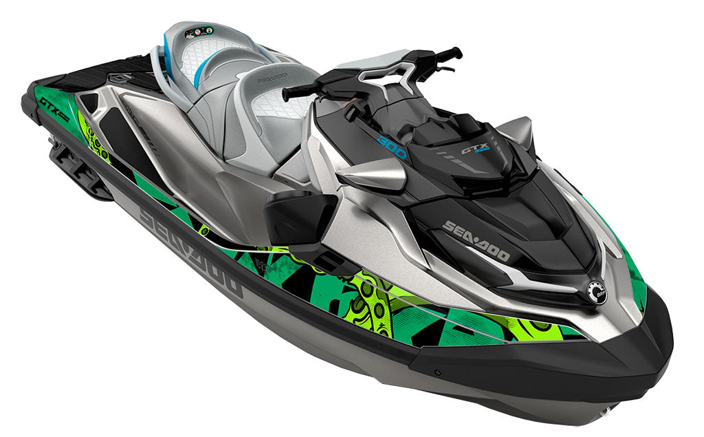 Kraken Grey DrkGrey Sea-Doo GTX Graphics
