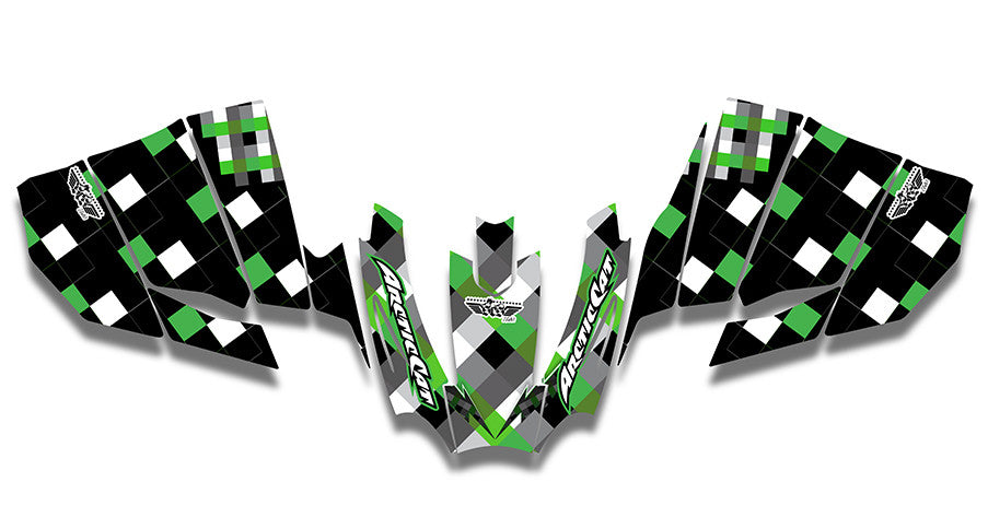 Lumberjack Arctic Cat Sno Pro Racer Sled Wraps