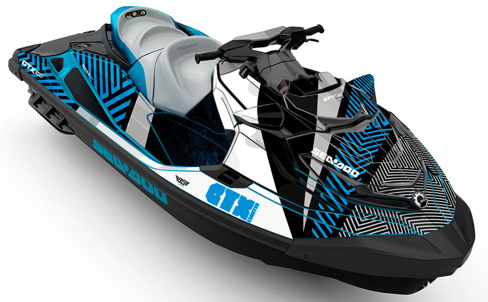 Maze Blue Grey Sea-Doo GTX Graphics