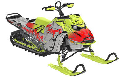 Mentaberry Process Ski-Doo REV Gen5 Mountain Cyan DazzBlue Premium Coverage