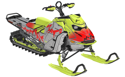 Mentaberry Process Ski-Doo REV Gen5 Sled Wrap Full Coverage