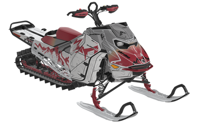 Mentaberry Process Ski-Doo REV Gen5 Mountain Spartan CatGrey Full Coverage