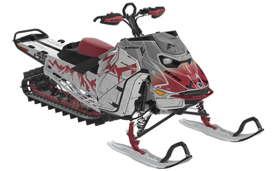 Mentaberry Process Ski-Doo REV Gen5 Mountain Spartan CatGrey Partial Coverage