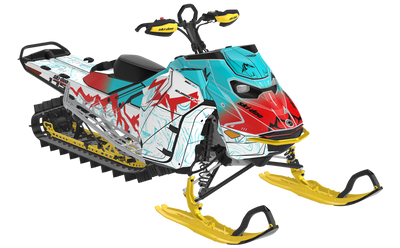 Mentaberry Process Ski-Doo REV Gen5 Mountain Reef Red Premium Coverage