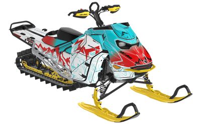 Mentaberry Process Ski-Doo REV Gen5 Sled Wrap Full Coverage