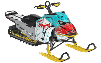 Mentaberry Process Ski-Doo REV Gen5 Mountain Reef Red Less Coverage