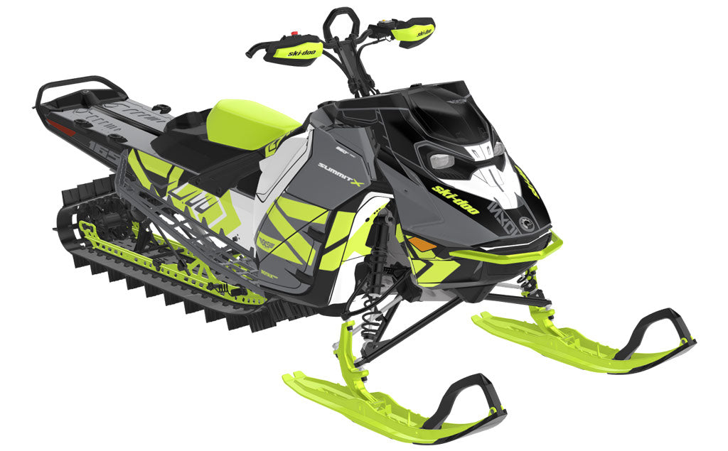 Mixer Ski-Doo REV Gen5 Mountain DrkGrey Dayglow Partial Coverage