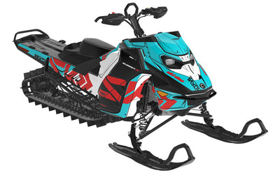 Mixer Ski-Doo REV Gen5 Mountain Red Reef Partial Coverage