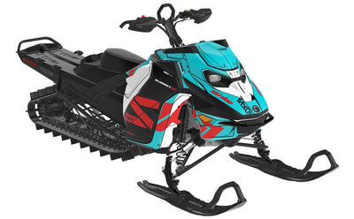 Mixer Ski-Doo REV Gen5 Mountain Red Reef Less Coverage