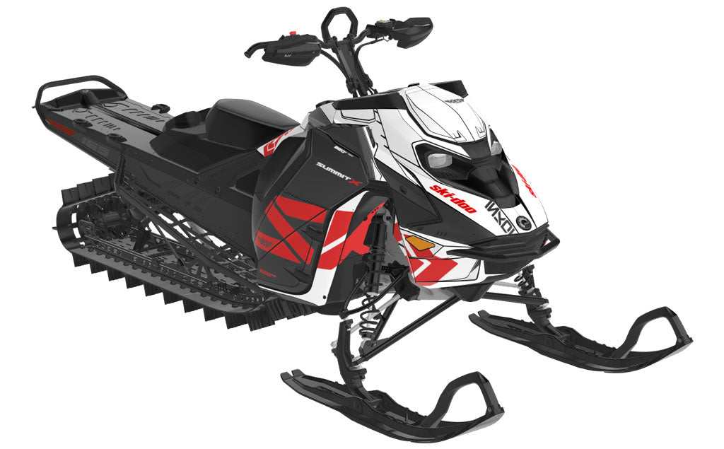 Mixer Ski-Doo REV Gen5 Mountain White Red Less Coverage
