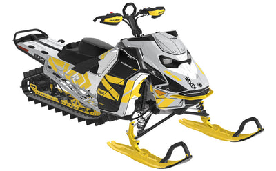 Mixer Ski-Doo REV Gen5 Mountain VintageYellow CatGrey Partial Coverage