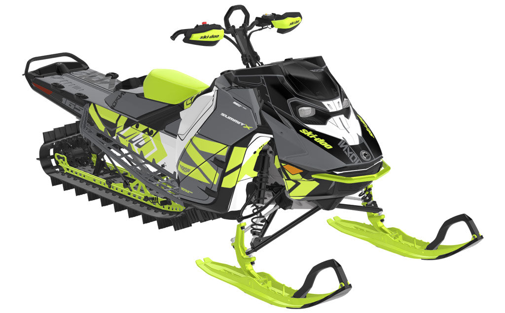 Mixer Ski-Doo REV Gen5 Mountain DrkGrey Dayglow Premium Coverage