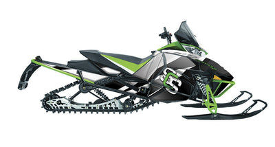 MLB Green  Arctic Cat Pro Climb Sled Wraps