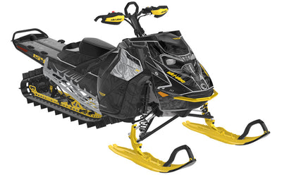 Mr Sinister Ski-Doo REV Gen5 Mountain CatGrey Black Premium Coverage