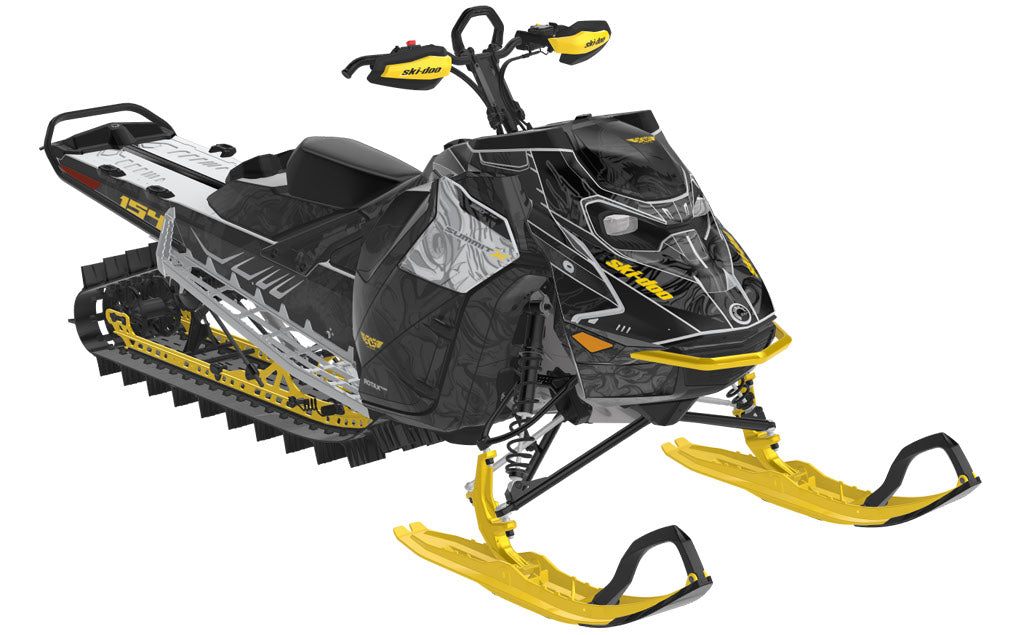 Mr Sinister Ski-Doo REV Gen5 Mountain CatGrey Black Full Coverage