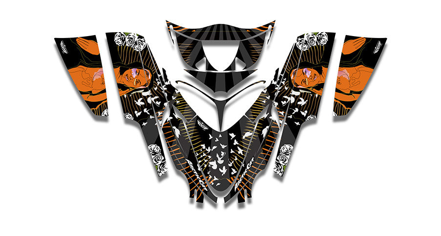 Muse Arctic Cat M-Series Crossfire Sled Wraps