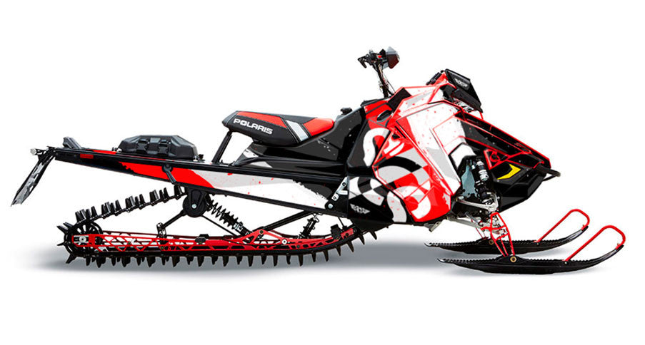 Negative Space | Polaris AXYS Snowmobile Sled Wraps & Graphics