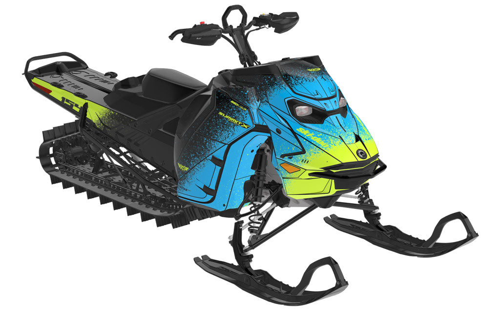 Overspray Ski-Doo REV Gen5 Mountain Sled Wrap Overspray Ski-Doo REV Gen5 Mountain Sled Wrap