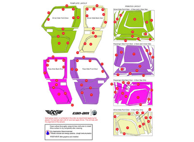 Can-AM XT Rigid Cab Doors